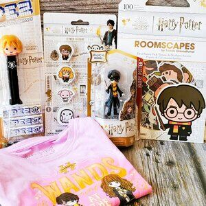 Harry Potter Gift Bundle for Girls.  T-shirt, Toys, Etc  for Bdays, Easter, Etc